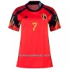 Camiseta de fútbol Bélgica DE BRUYNE 7 Primera Equipación Mundial 2022 - Mujer